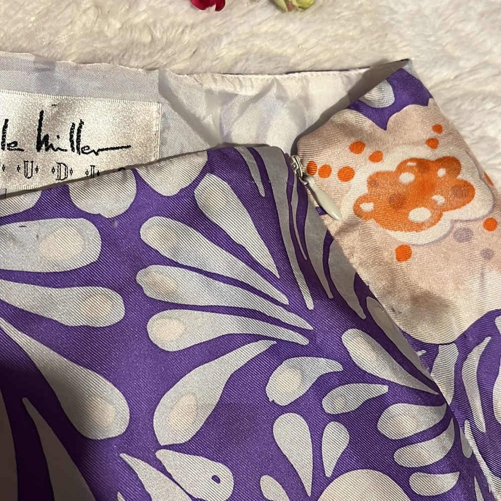 NICOLE MILLER STUDIO SKIRT SIZE 8 - Picture 3 of 4